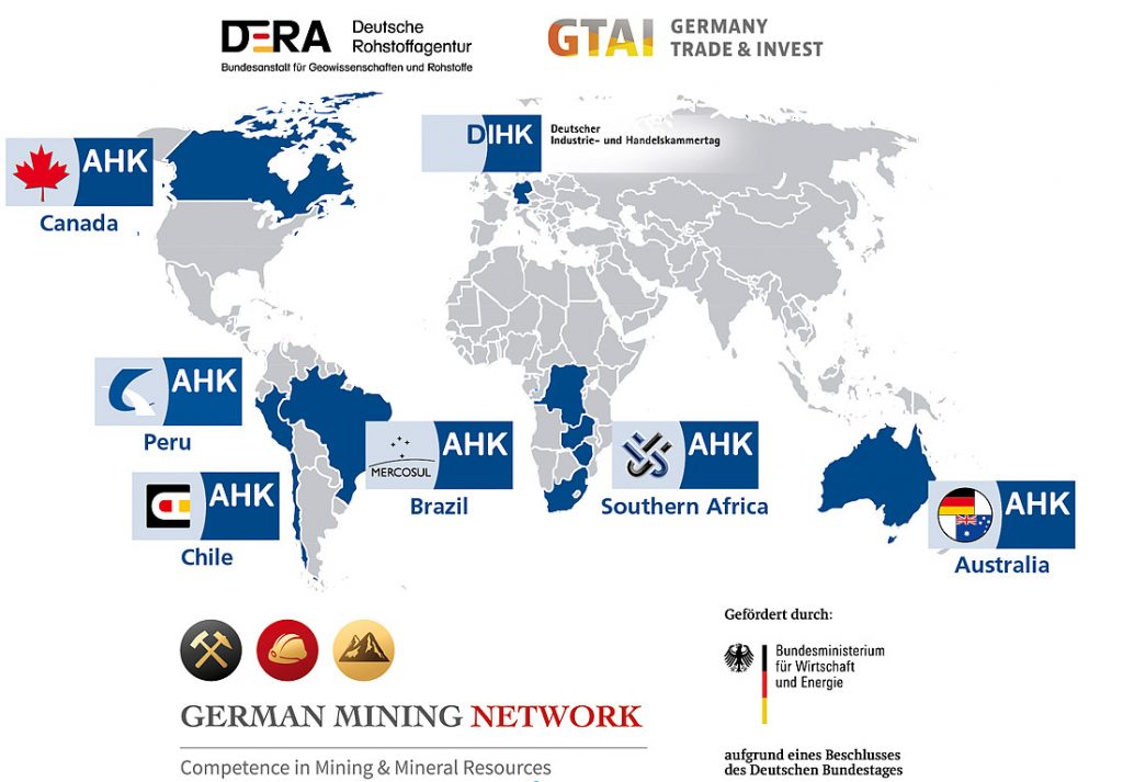 Fig. 1. // Bild 1. German Mining Network.