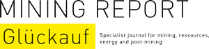 Logo: MINING REPORT Glückauf!
