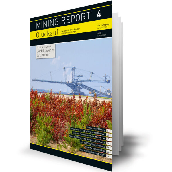 Mining Report Glückauf | Ausgabe 4 | August 2020