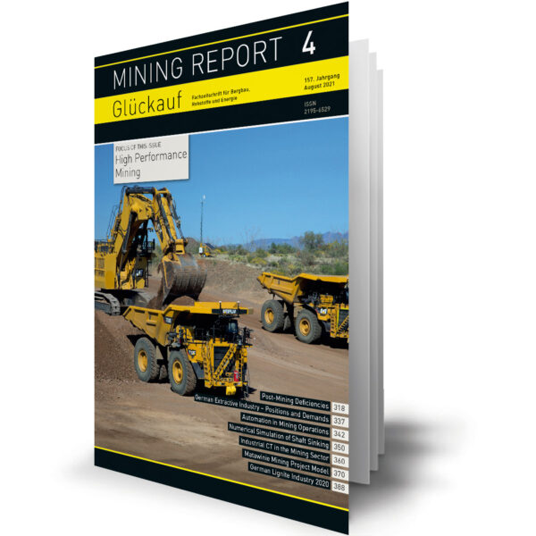 Mining Report Glückauf | Ausgabe 4 | August 2021