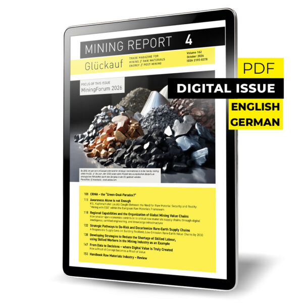 Mining Report Glückauf | Issue 4 | October 2026